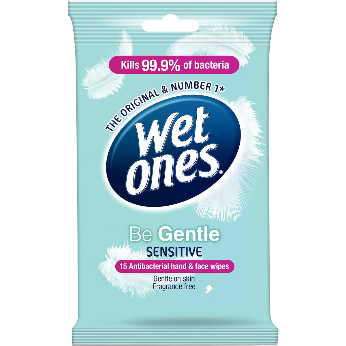 Wet Ones Moist Wipes Gentle 15 pack