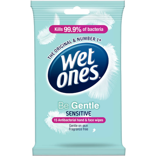 Wet Ones Moist Wipes Gentle 15 pack