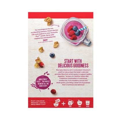 Une Tobys Plus Antioxidant Breakfast Cereal - 675g