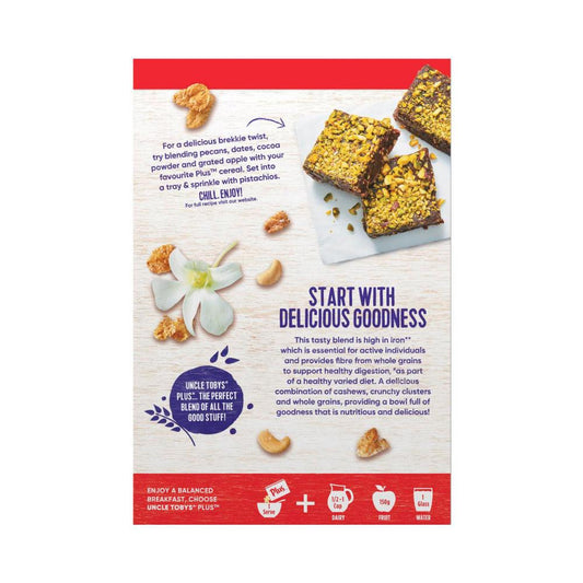 Une Tobys Plus Iron Breakfast Cereal - 630g