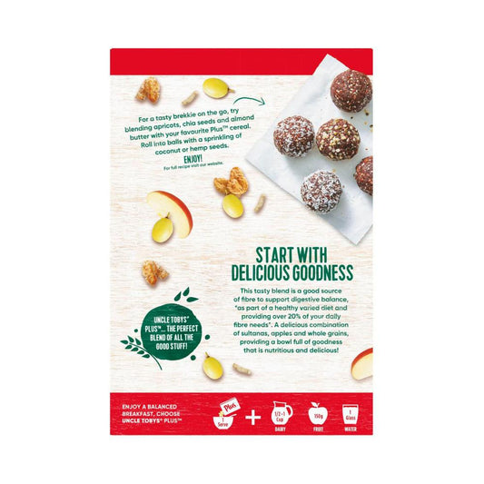 Une Tobys Plus Fibre Breakfast Cereal - 700g