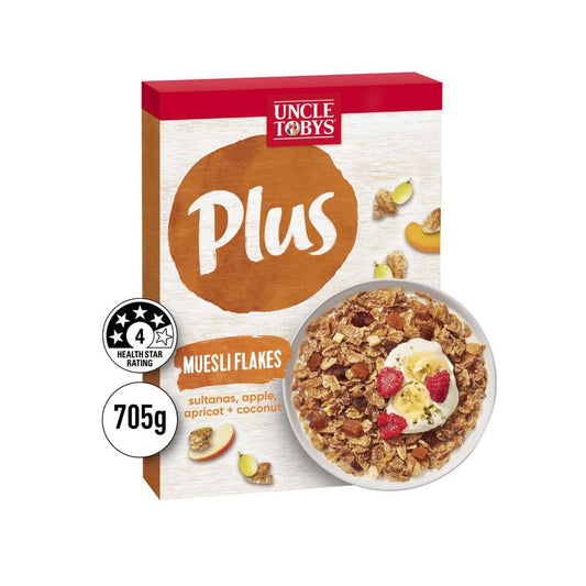 Une Tobys Plus Muesli Flakes - 705g