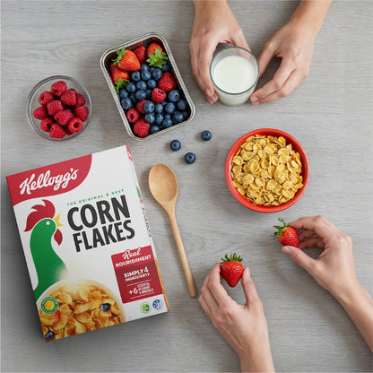 Kelloggs Corn Flakes Breakfast Cereal 380g
