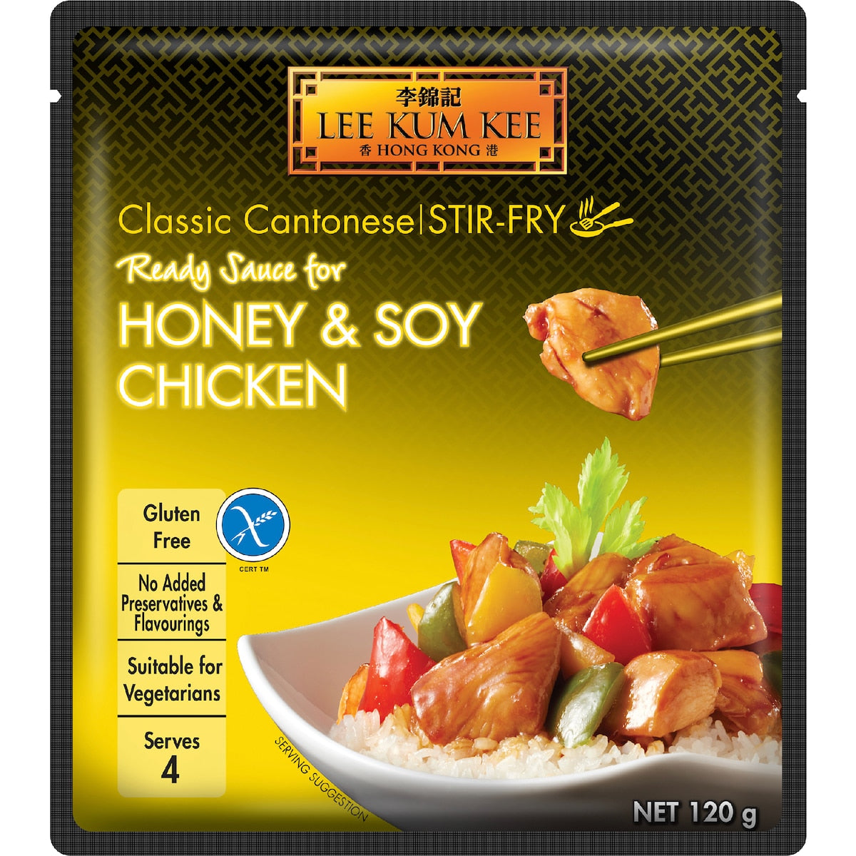 Lee Kum Kee Ready Sauce Honey & Soy Chicken 120g