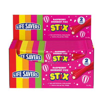 Life Savers Raspberry Stix - 40g