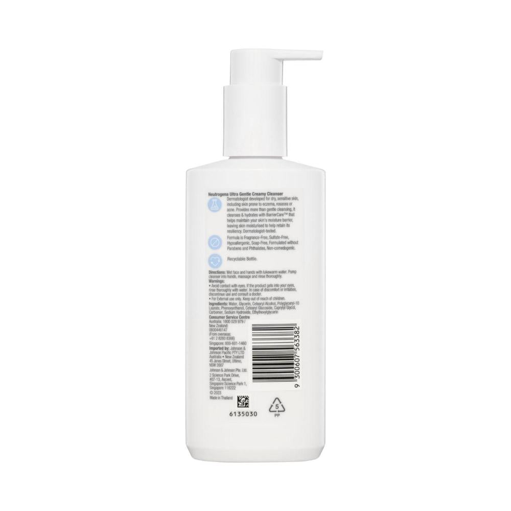 Neutrogena Ultra Gentle Creamy eanser - 200mL