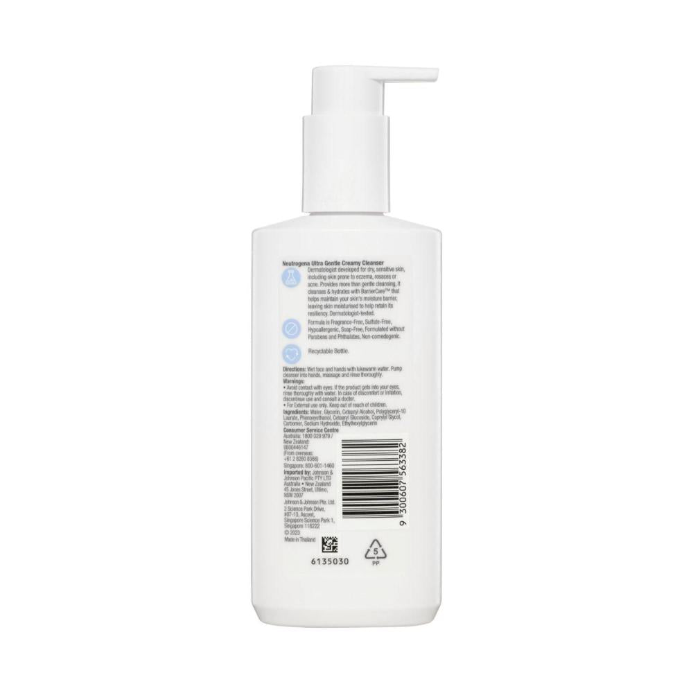 Neutrogena Ultra Gentle Creamy eanser - 200mL