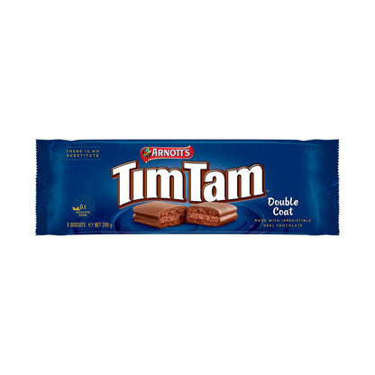 Arnott's Tim Tam Chocolate Biscuits Double Coat - 200g