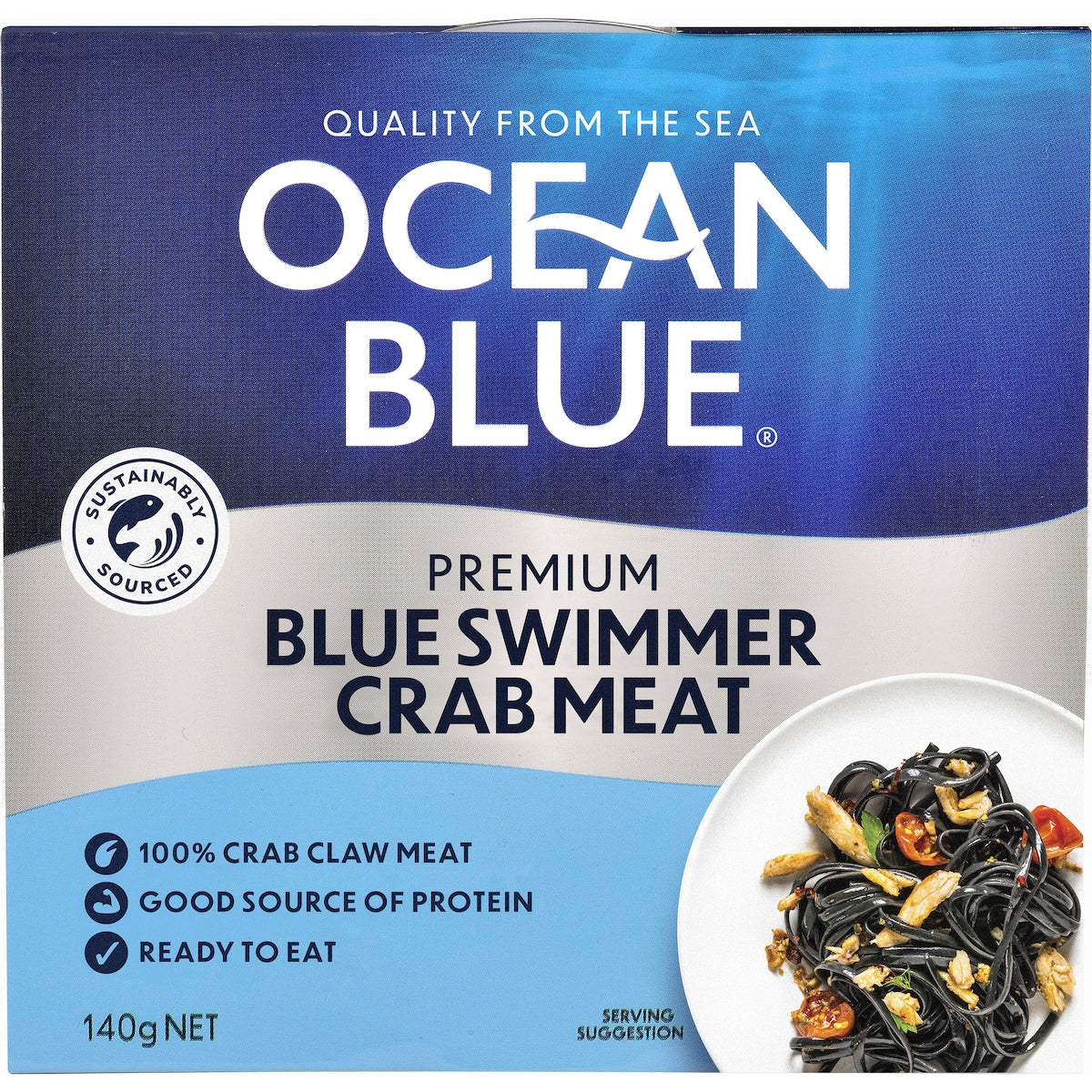 Ocean Blue Crab Meat 140g