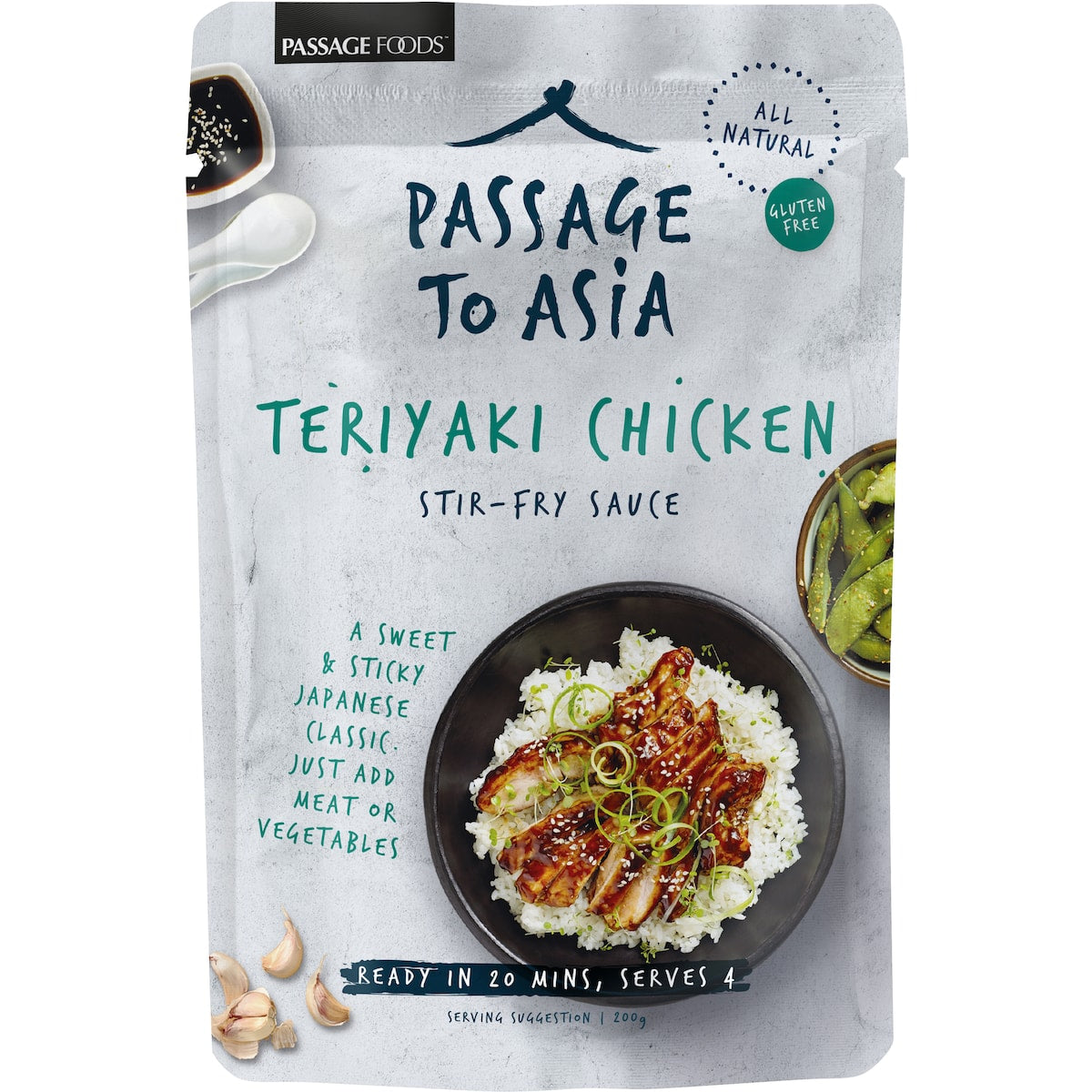 Passage To Asia Teriyaki Chicken 200g