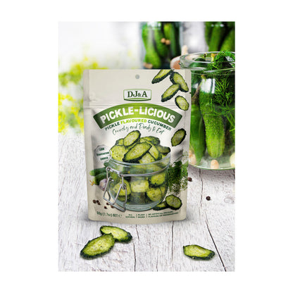 DJ&A Pickle-licious Pickled Flavoured Cucumber - 50g