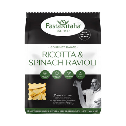Pasta Italia Ricotta & Spinach Ravioli - 400g