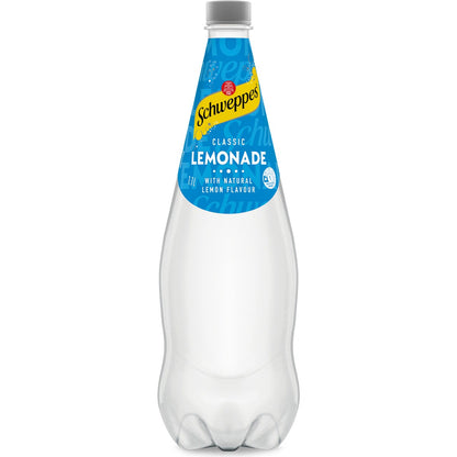 Schweppes Lemonade Soft Drink Bottle 1.1l