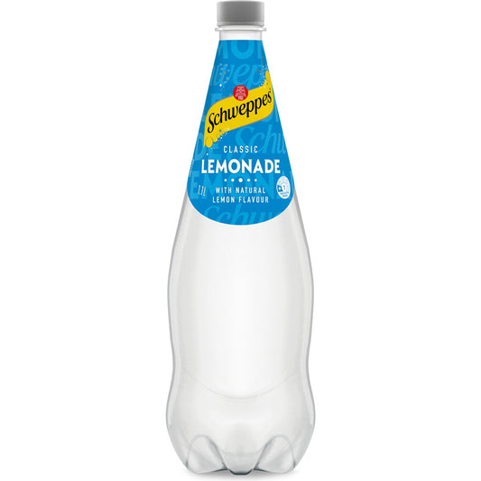 Schweppes Lemonade Soft Drink Bottle 1.1l