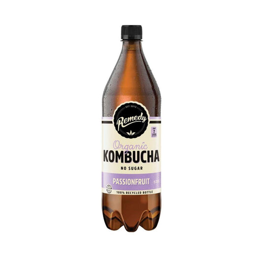 Remedy Kombucha Passionfruit - 1.25L