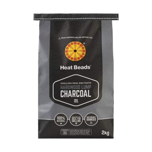Heat Beads Hardwood Lump Charcoal - 2kg