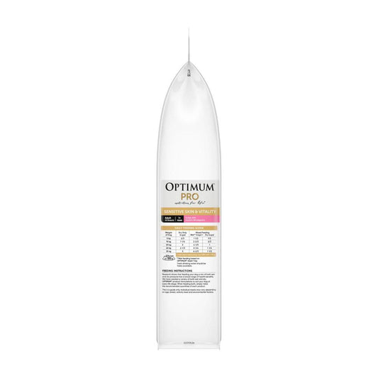 Optimum Pro Adult Dry Dog Food Sensitive Skin & Vitality Turkey With Ancient Wholegrains - 2.5kg
