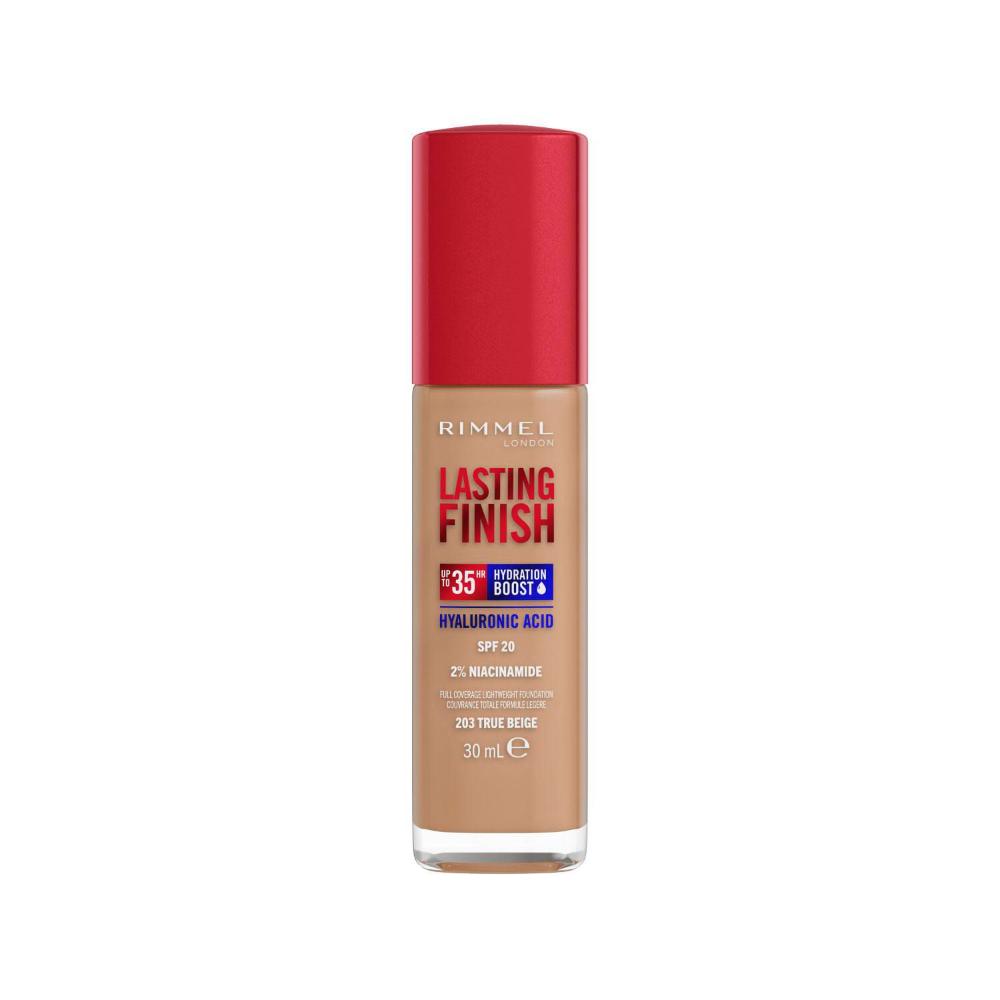 Rimmel Lasting Finish 35h Foundation 203 True Beige - 30mL