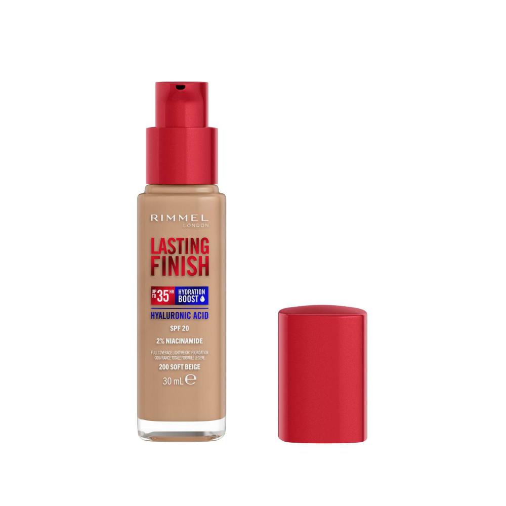 Rimmel Lasting Finish 35h Foundation 200 Soft Beige - 30mL