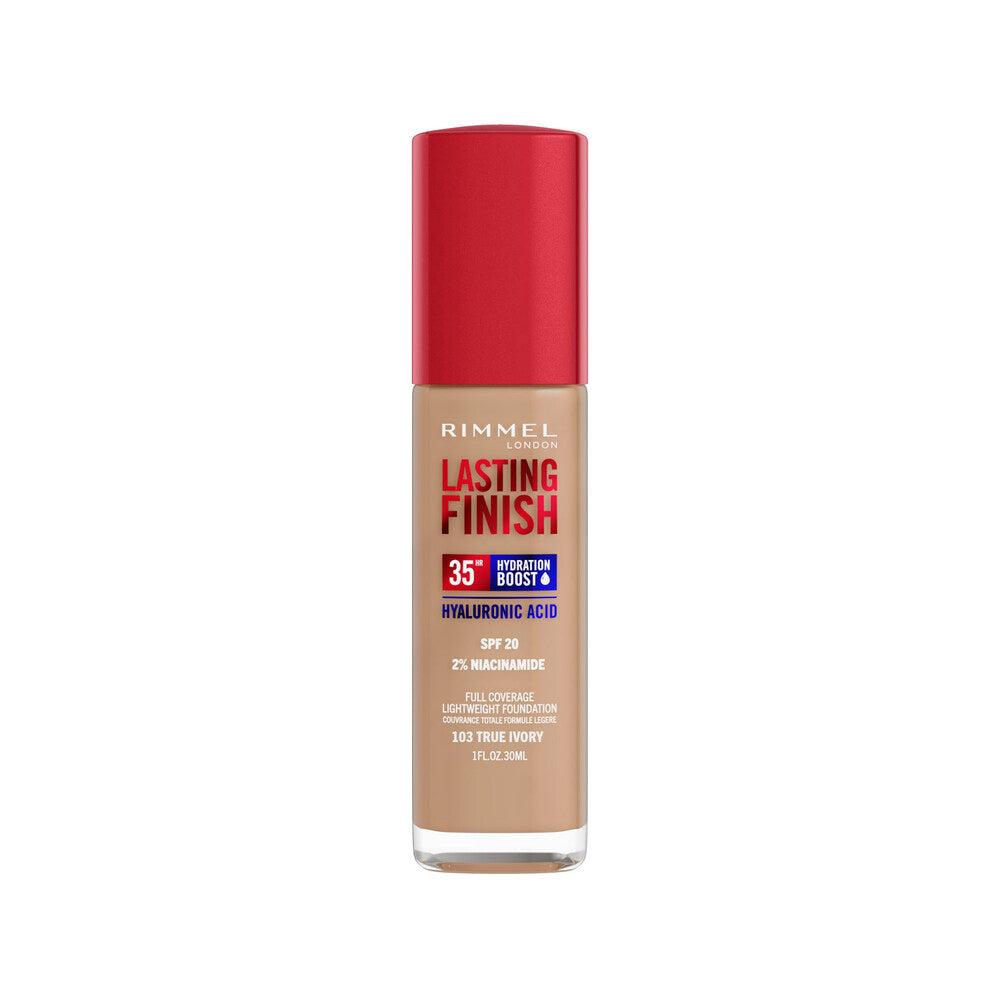 Rimmel Lasting Finish 35h Foundation 103 True Ivory - 30mL
