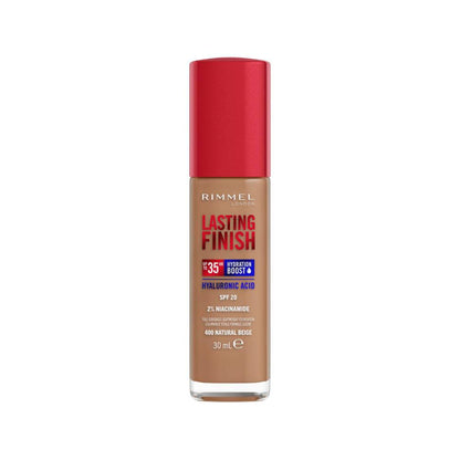 Rimmel Lasting Finish 35h Foundation 400 Natural Beige - 30mL