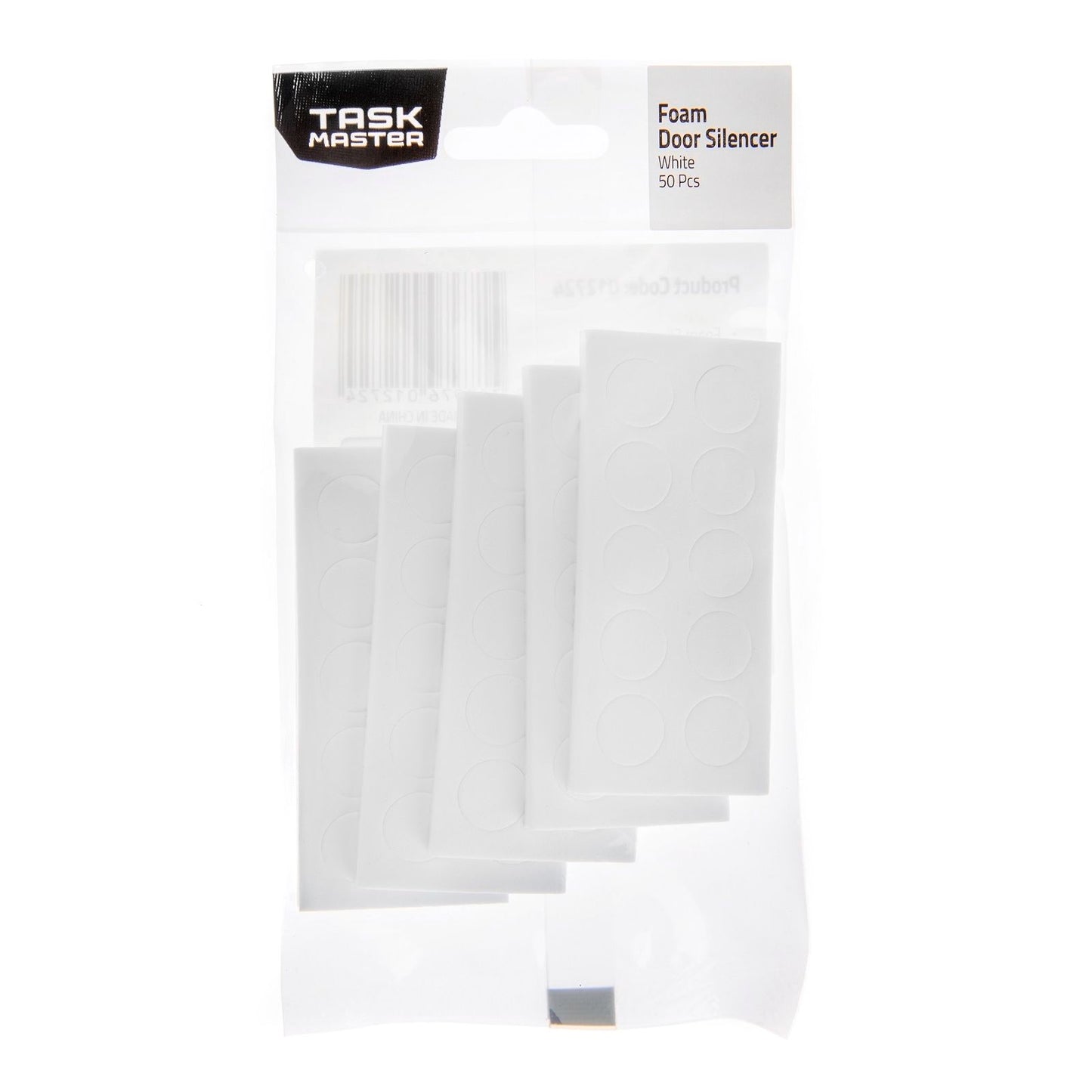 Taskmaster Foam Door Silencers - 10mm - 50 Pack