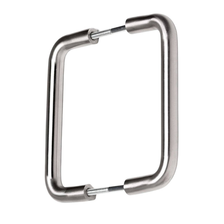 Lemaar 150 x 16mm Satin Stainless Steel Back to Back D Pull