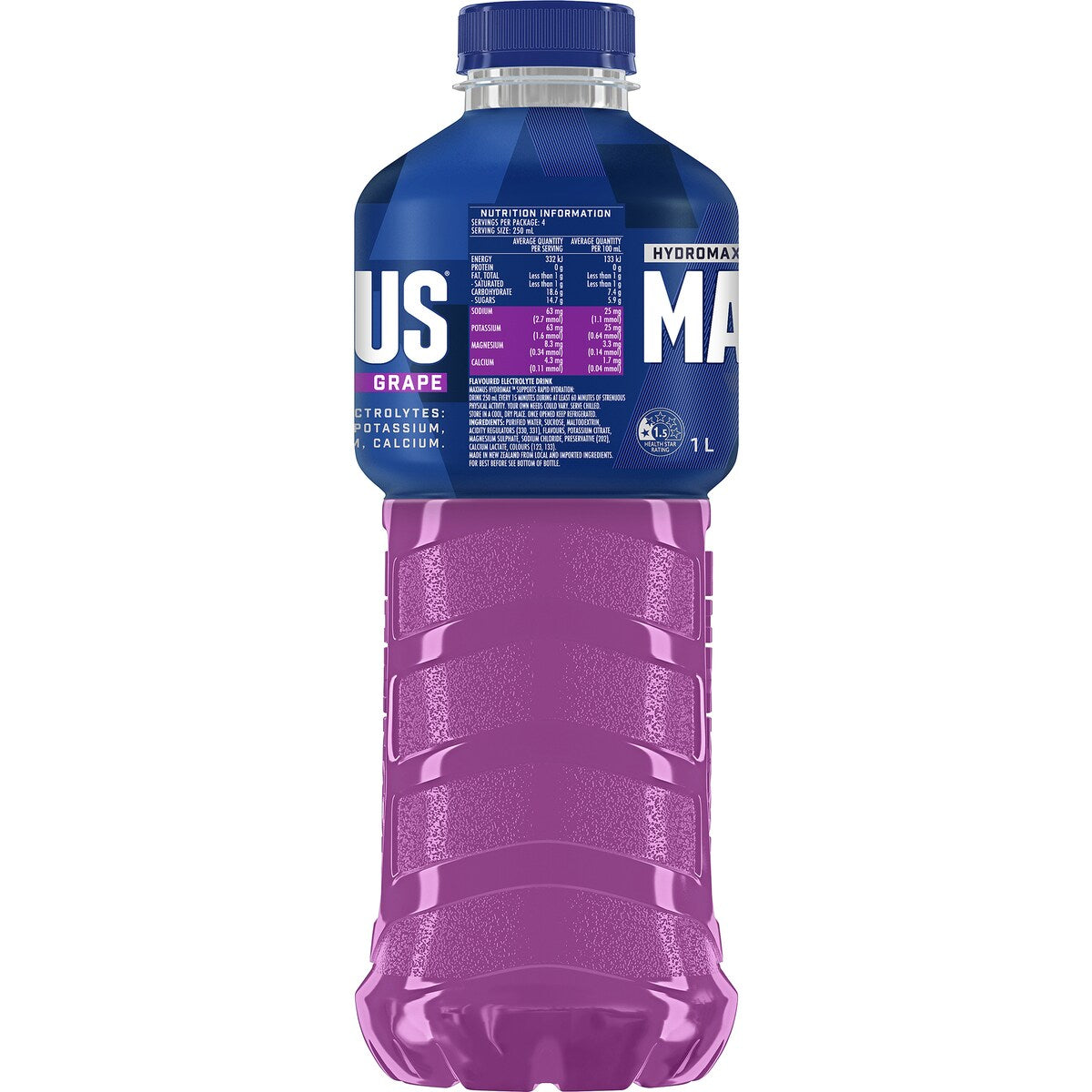 Maximus Grape Isotonic Sports Drink 1L