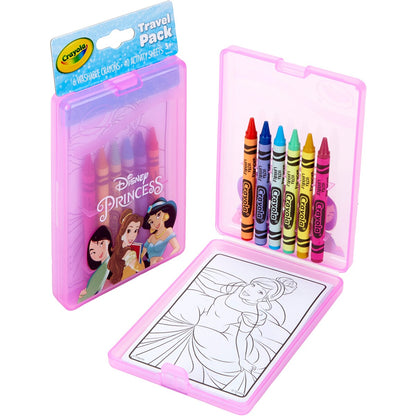 Crayola Crayon Travel Pack Disney Princess Each