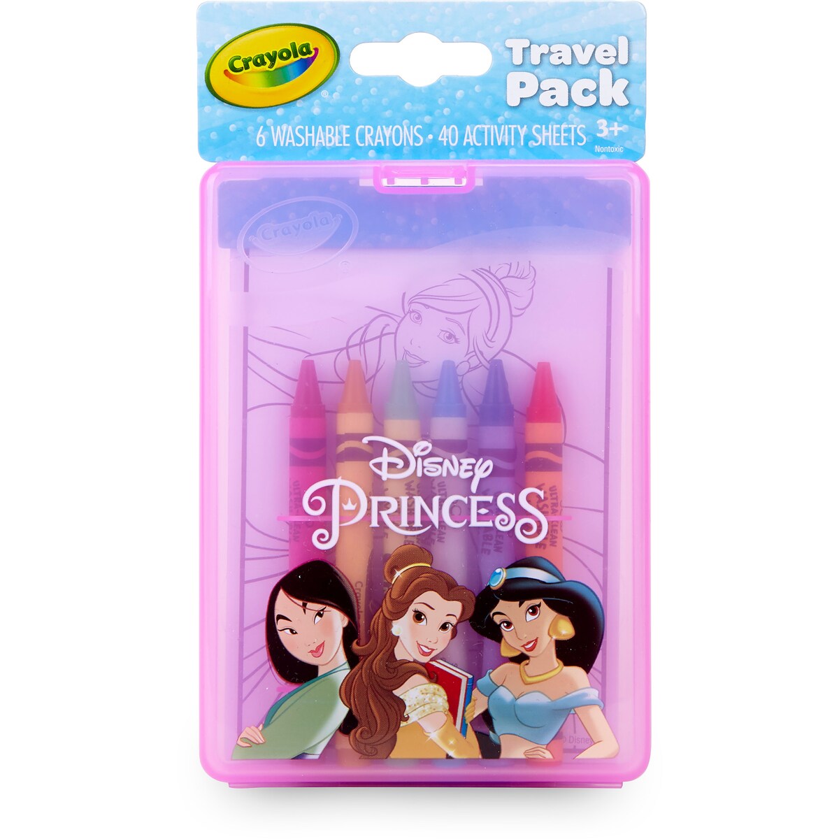 Crayola Crayon Travel Pack Disney Princess Each