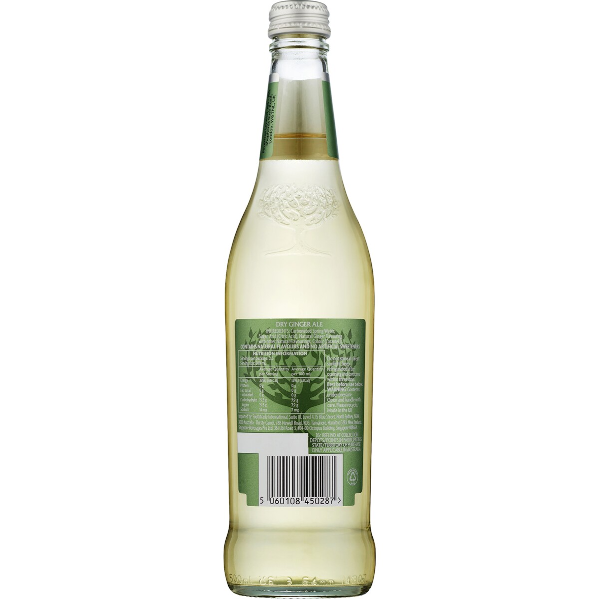 Fever-Tree Dry Ginger Ale 500mL