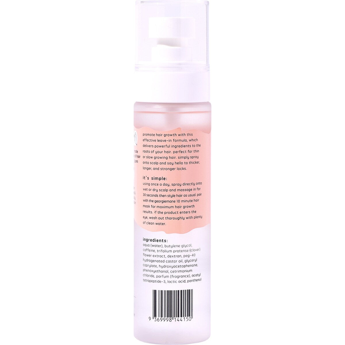 Georgiemane Hair Growth Spray 100ml