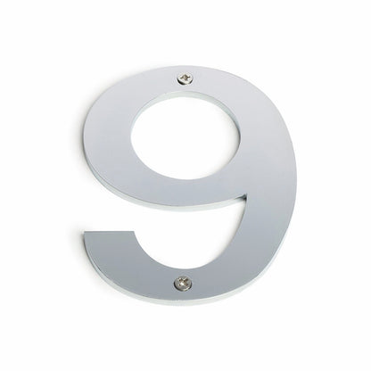 Sandleford Stainless Steel House Number 9 - 100mm