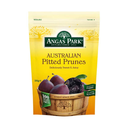 Angas Park Australian Pitted Prunes - 500g