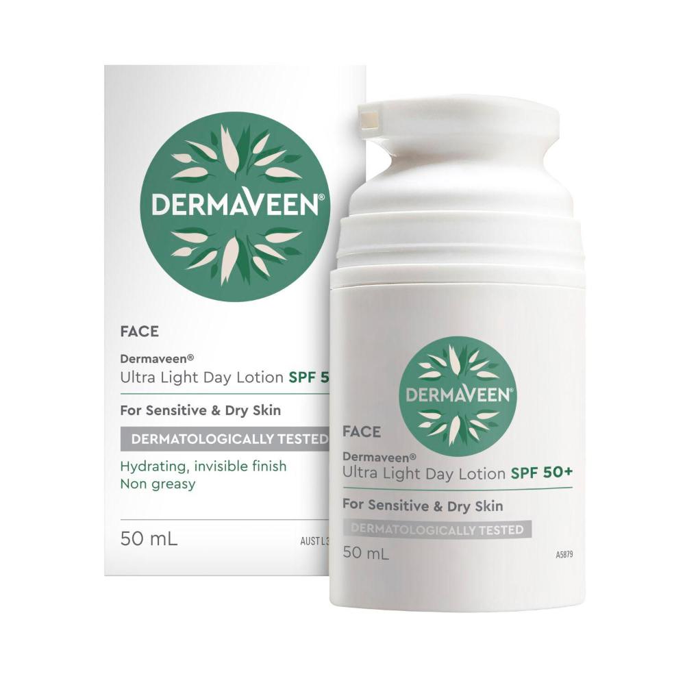 Dermaveen Face Ultra Light Day Lotion SPF 50+ - 50mL