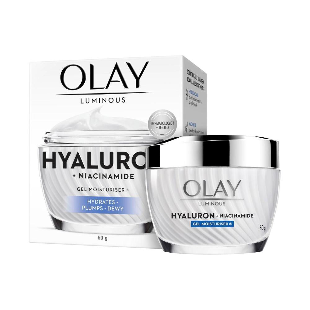 Olay Luminous Hyaluron + Niacinamide Moisturiser - 50g