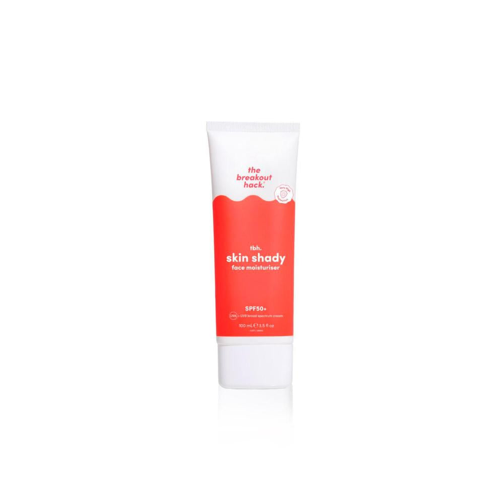 The Breakout Hack Skin Shady Face Moisturiser Spf50+ - 100mL