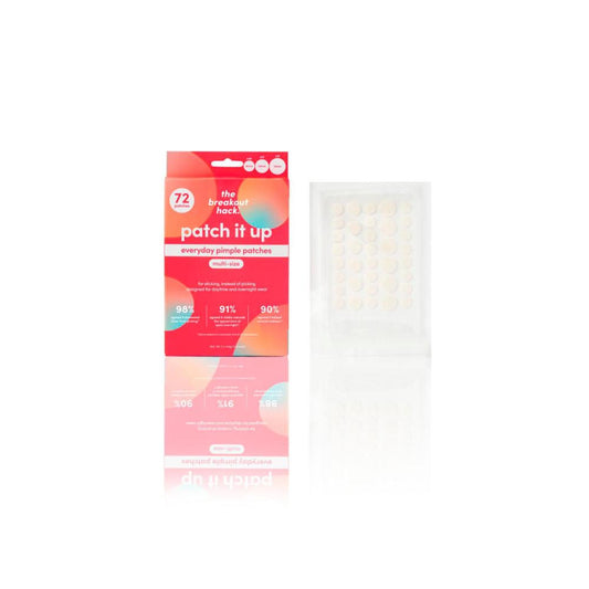 The Breakout Hack Patch It Up - Multi-size Pimple Patches - 72 Pack