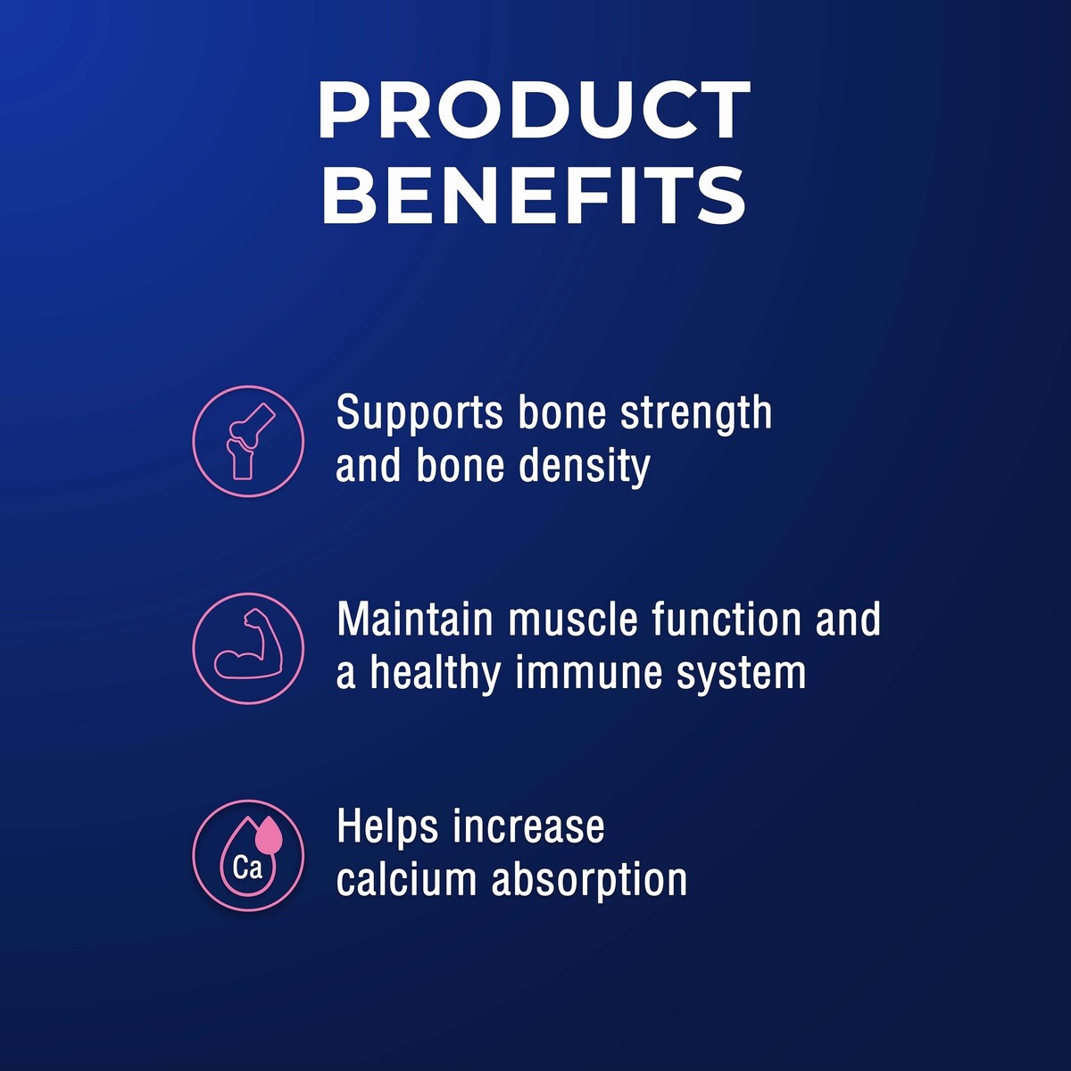 Ostelin Calcium & Vitamin D Tablets With D3 For Bones + Immunity 60 Pack