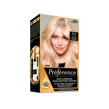 L'Oreal Preference 9.1 Oslo Hair Colour - 1 Pack