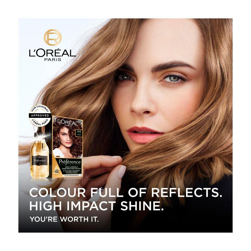 L'Oreal Preference Tahiti 4 Permanent Hair Colour - 1 Pack