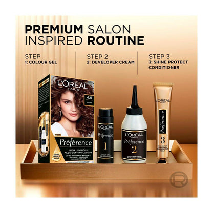 L'Oreal Preference Tahiti 4 Permanent Hair Colour - 1 Pack