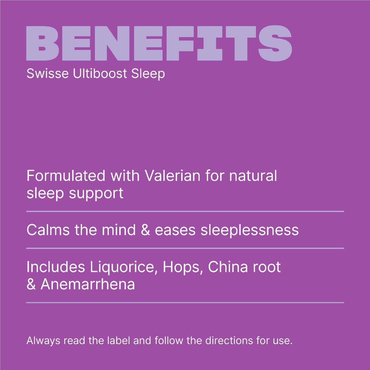 Swisse Ultiboost Sleep Tabs 100 Pack