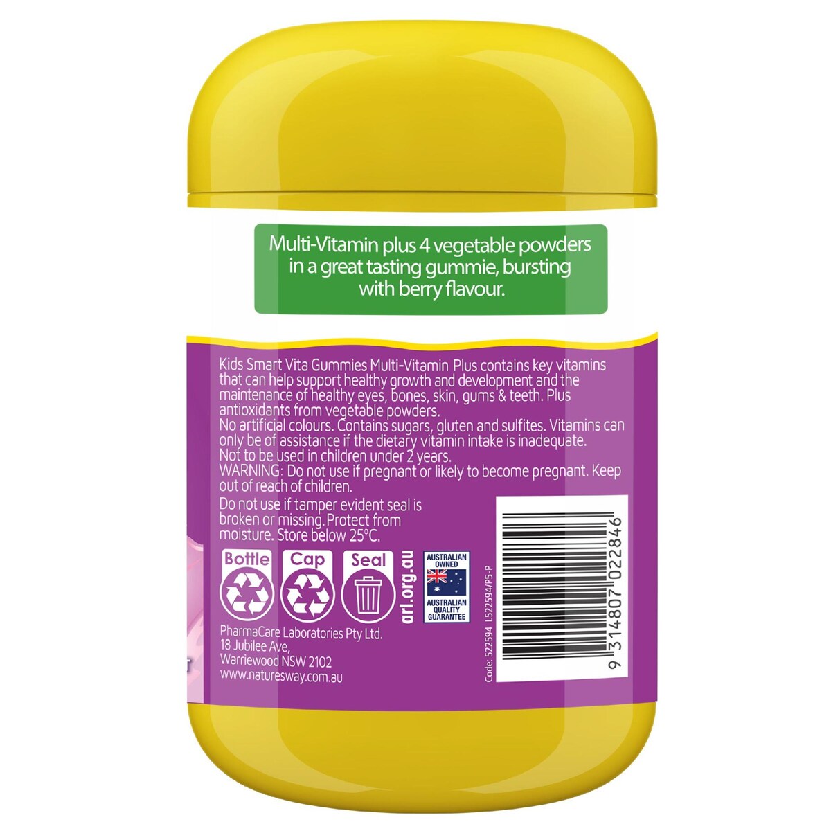 Nature's Way Kids Smart Vita-Gummies Multivitamin 120 pack