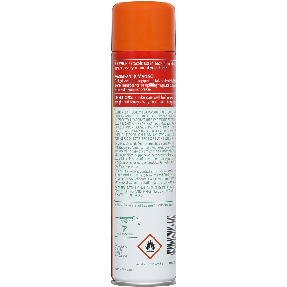 Air Wick Frangipani & Mango Air Freshener Spray 237g