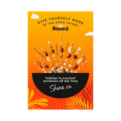 Sunsol Toasted Muesli Almond Honey & Dark Chocolate - 500g