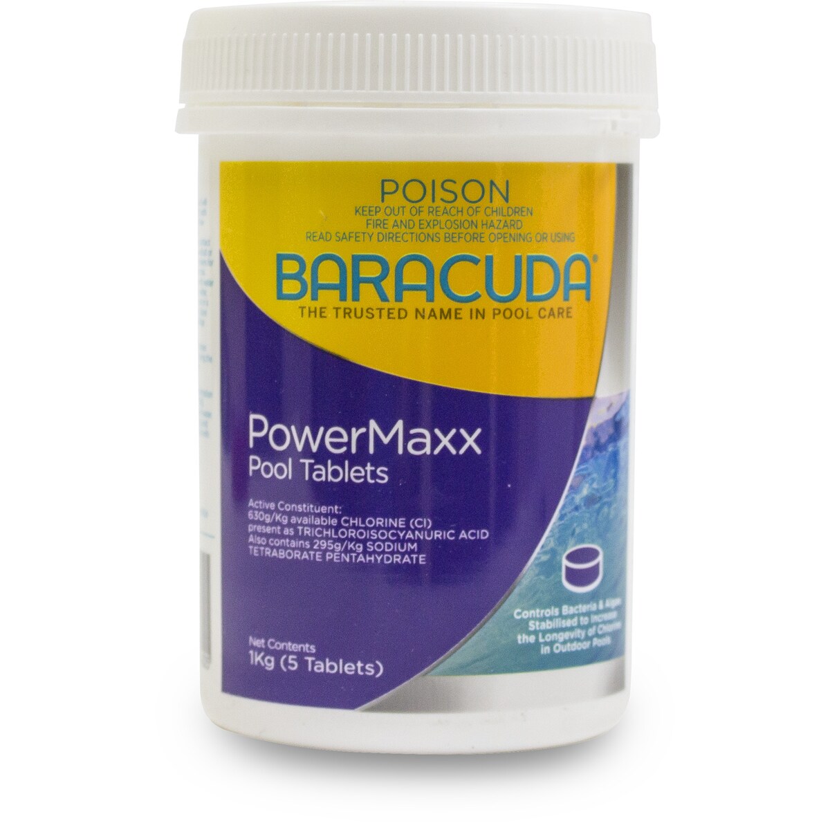 Baracuda Powermaxx Weekly Pool Tablet 1kg