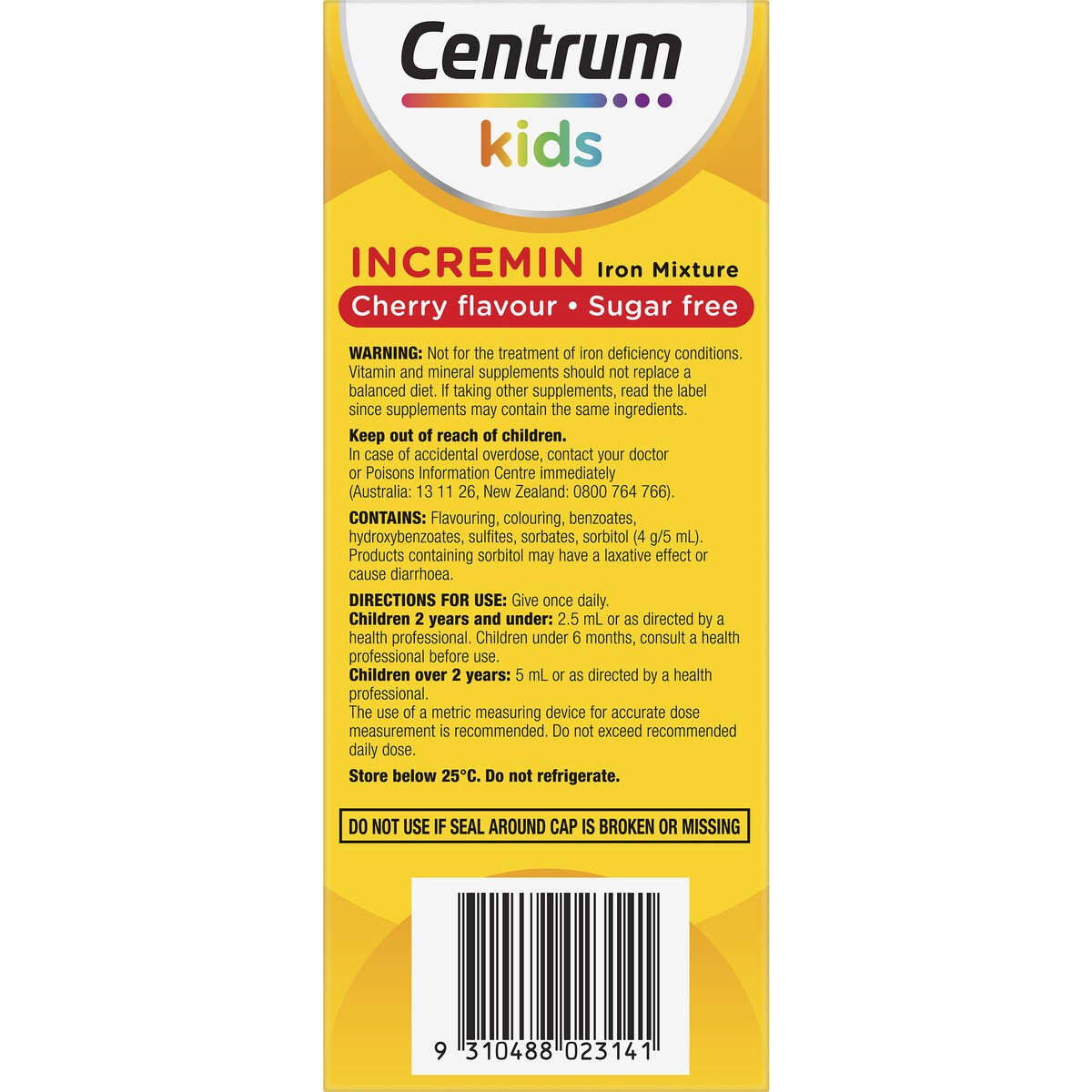 Centrum Kids Incremin Iron 200ml