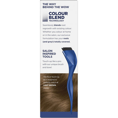 Clairol Root Touch Up Permanent 6 Light Brown Hair Colour each