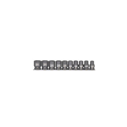 Kincrome 10 Piece Impact Socket Set - Chrome Molybdenum Steel - Durable